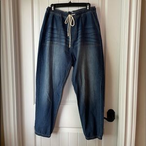 Celebrity Pink Jean Joggers